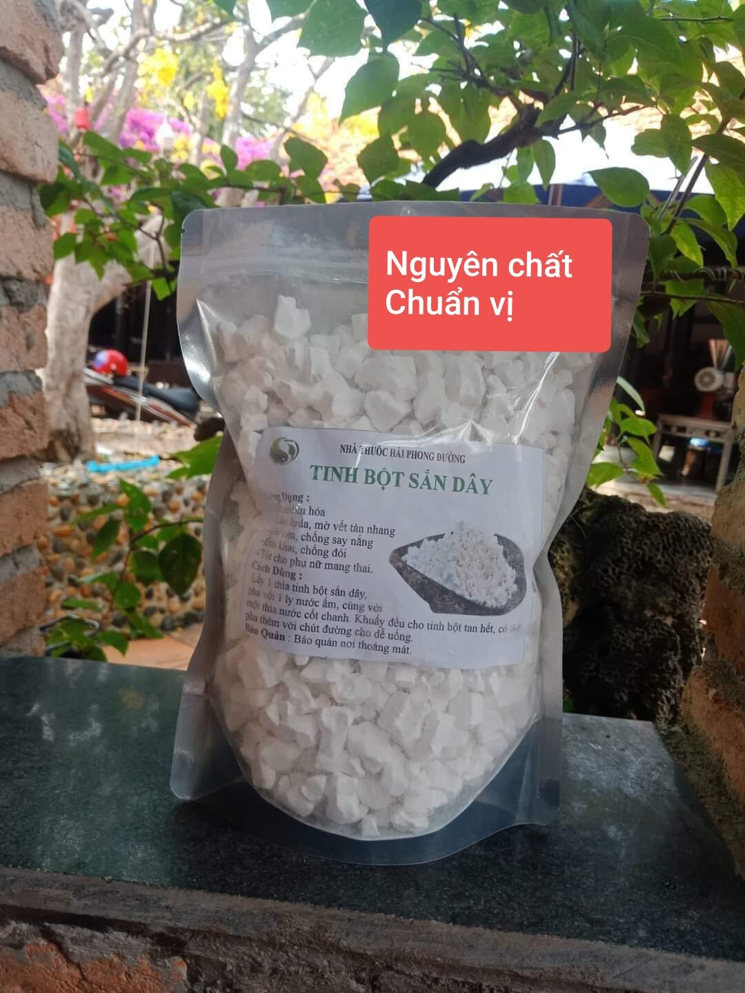 1kg bột sắn dây nguyên chất 100%, chất lượng tốt cho sức khỏe.(