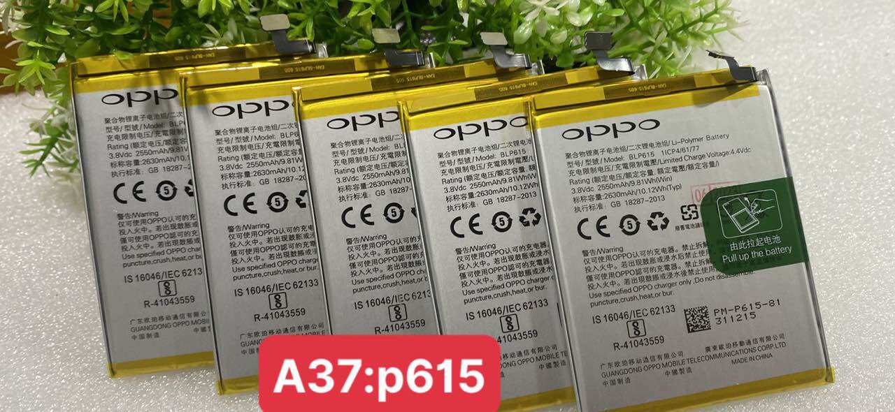 Pin a37 / neo 9 / blp615 zin new,thay pin cho điện thoại oppo a37/neo 9 hàng chuẩn giá tốt