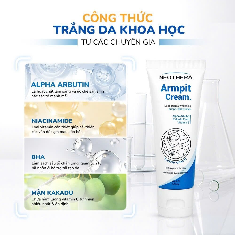 Kem Giảm Thâm Nách, Mông, Bẹn ARMPIT  35g