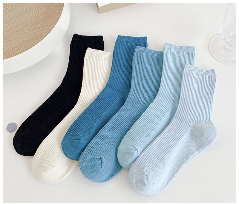 Tất - vớ dệt gân phong cách hàn quốc
