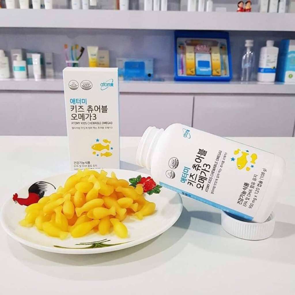 Dầu cá trẻ em Atomy Kids Chewable Omega 3