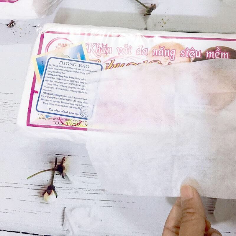 (200 Gram) Khăn vải khô đa năng Hiền Trang.