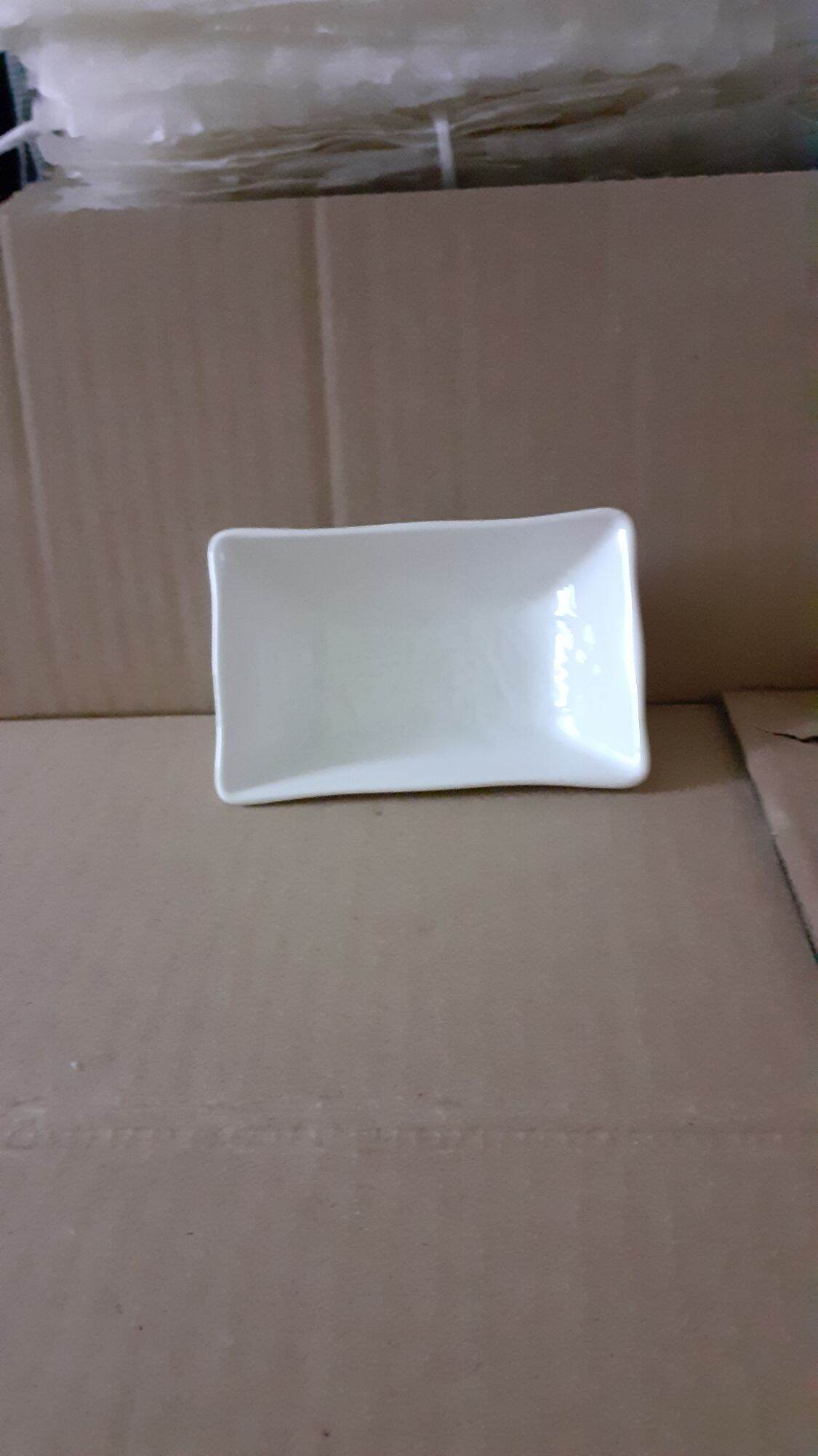 Chén chấm chữ nhật 11.5 cm - gốm sứ Minh Long