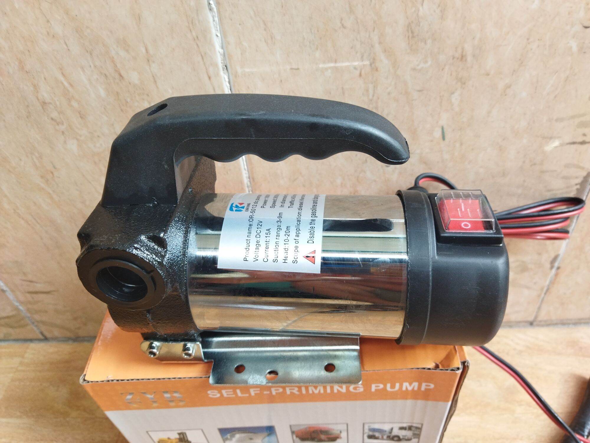 máy bơm dầu diesel và nhớt 12v OR _5012.