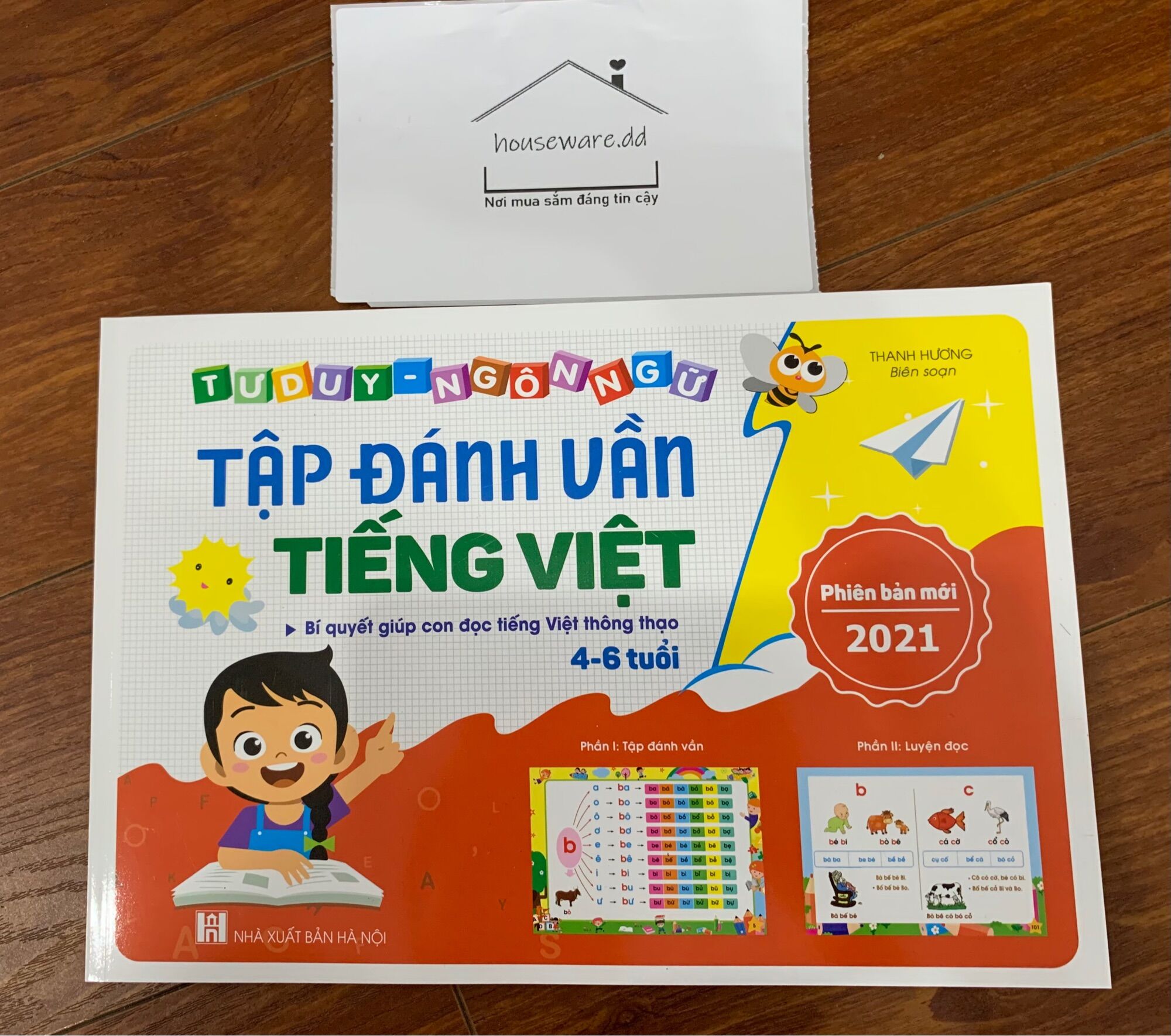 TẬP ĐÁNH VẦN TIẾNG VIỆT CHO BÉ - 124 TRANG