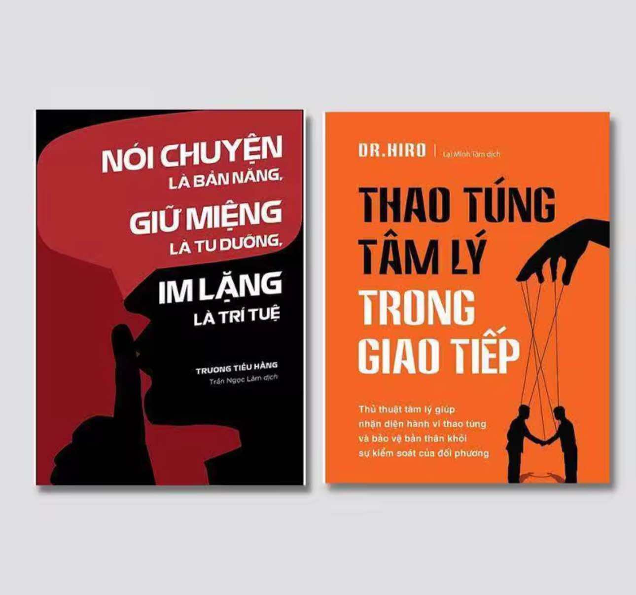 ComBo Sách Nói Chuyện Là Bản Năng + Thao Túng Tâm Lý Trong Giao Tiếp