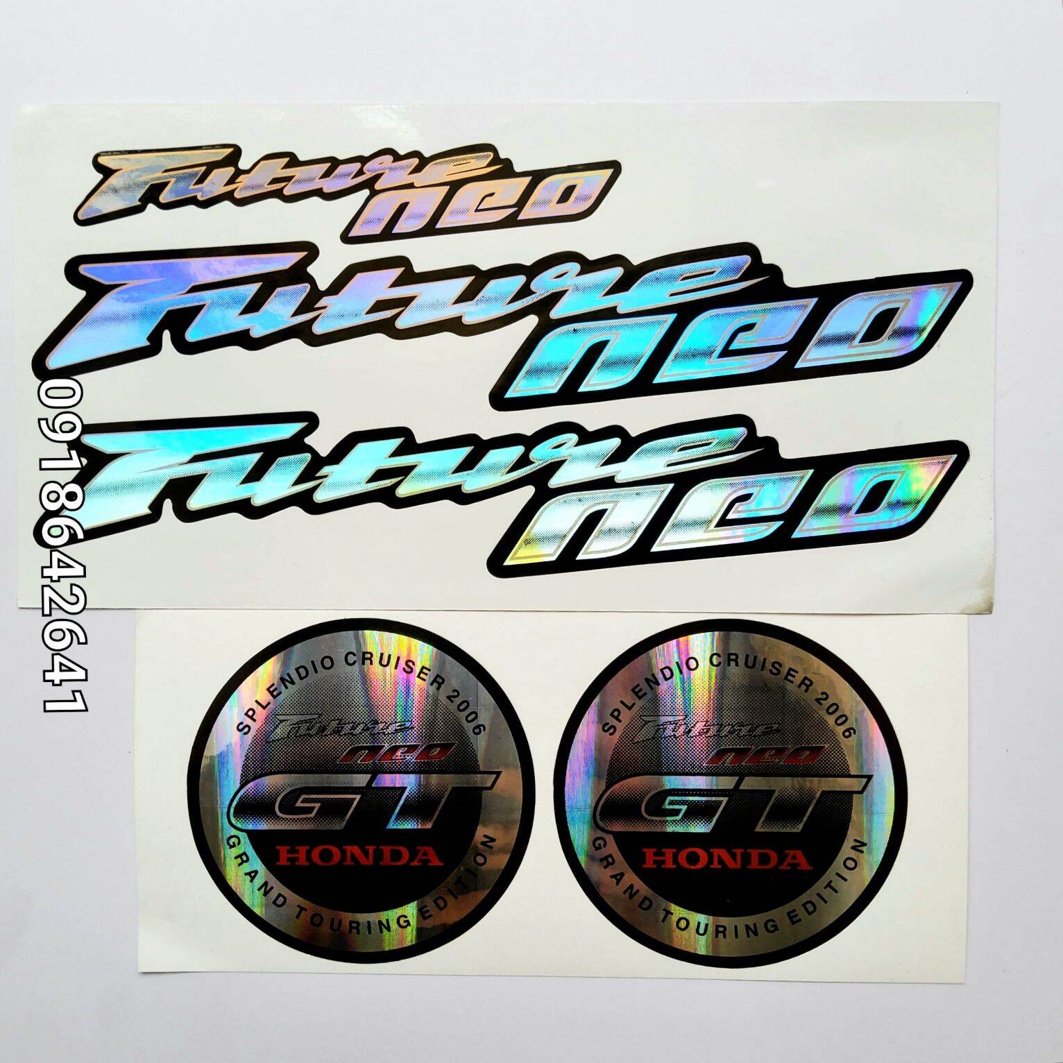 Bộ tem chữ Future neo Gt như zin