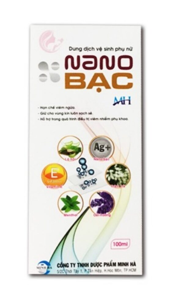 DUNG DỊCH VỆ SINH PHỤ NỮ NANO BẠC 100ML