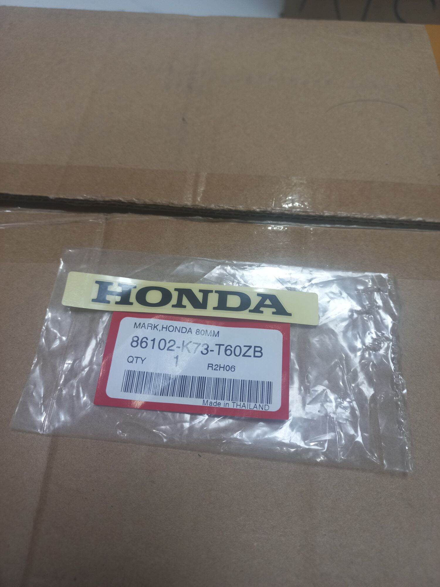 Chữ Honda Trắng , Đen 80mm Tem Thái