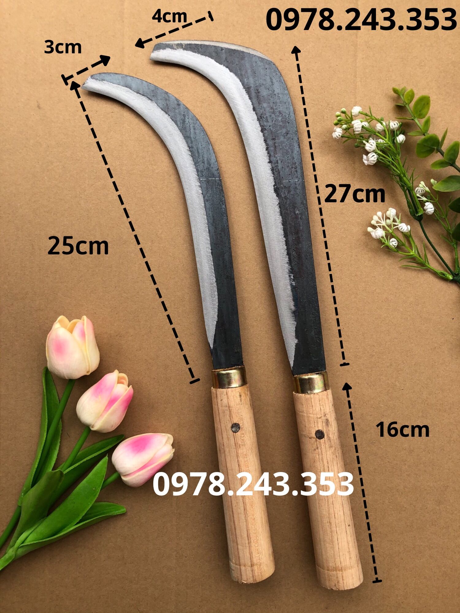 Dụng cụ làm dừa - vệ sinh dừa - ngoặc dừa sắc bén
