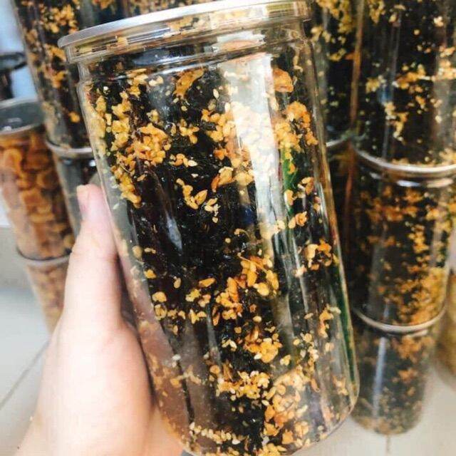 Pet-150gr rong biển cháy tỏi ớt