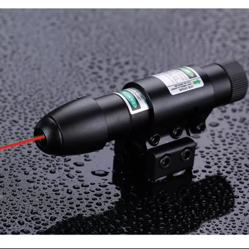 Đèn la za xanh và đỏ tặng pin sạc định vị chuẩn