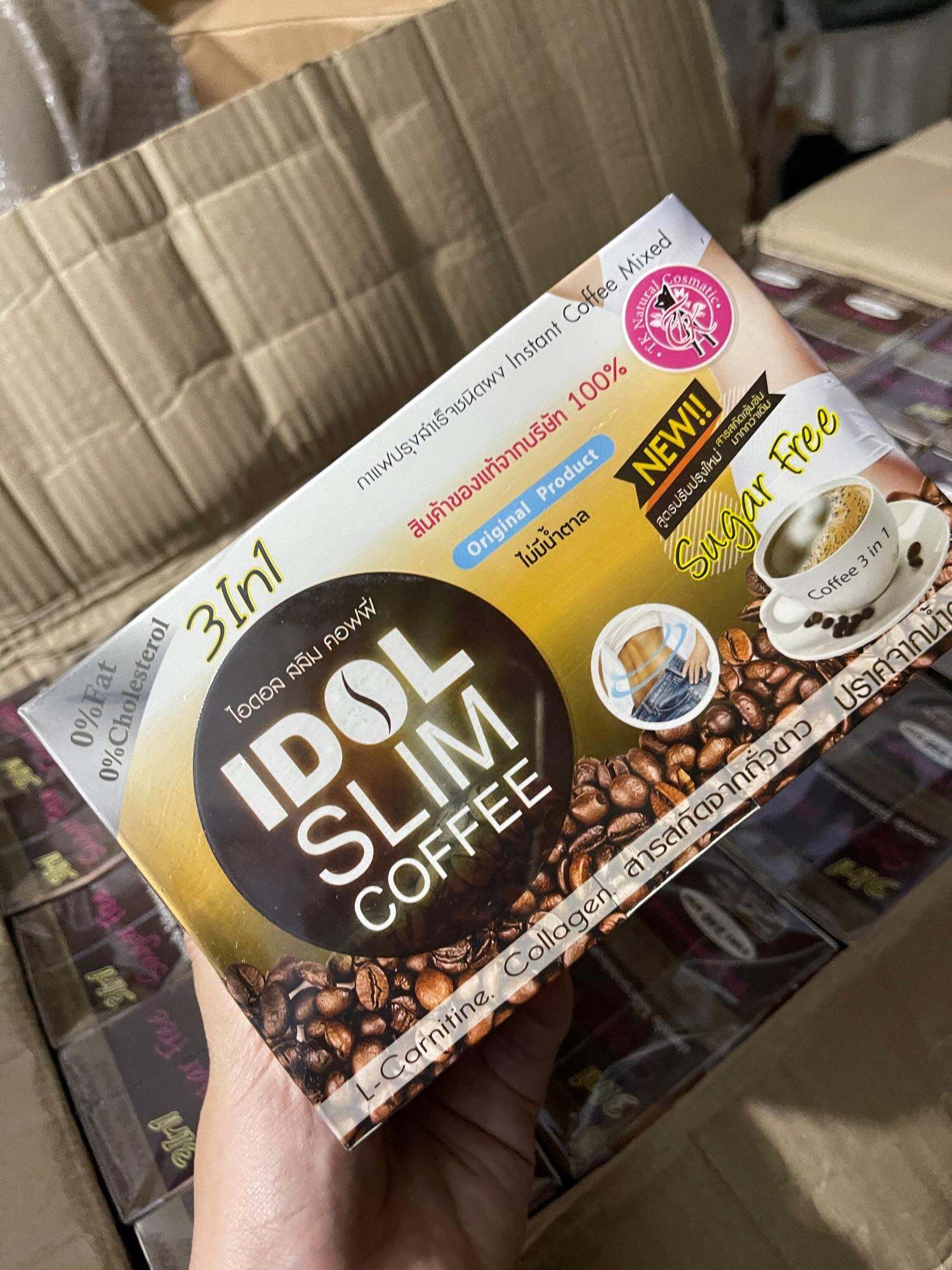 Giảm mạnh nhanh - cà phê 3in1 mẫu mới thái lan coffee idol