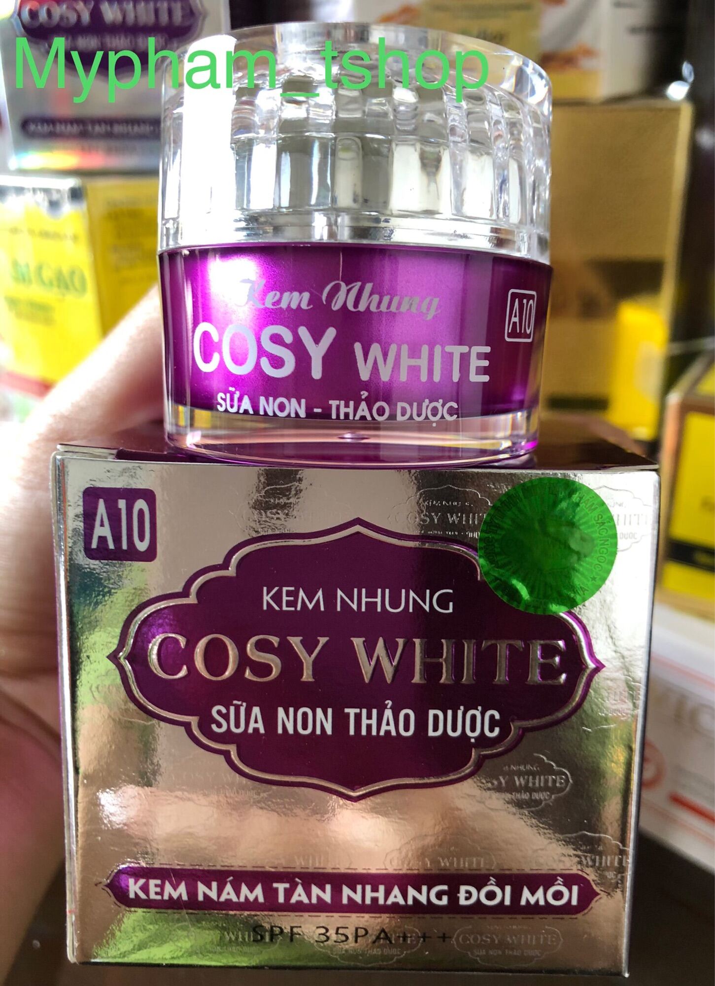 Kem Nhung Sữa Non Thảo Dược Cosy White Ngừa Nám Tàn Nhang Đồi Mồi A10 thumbnail