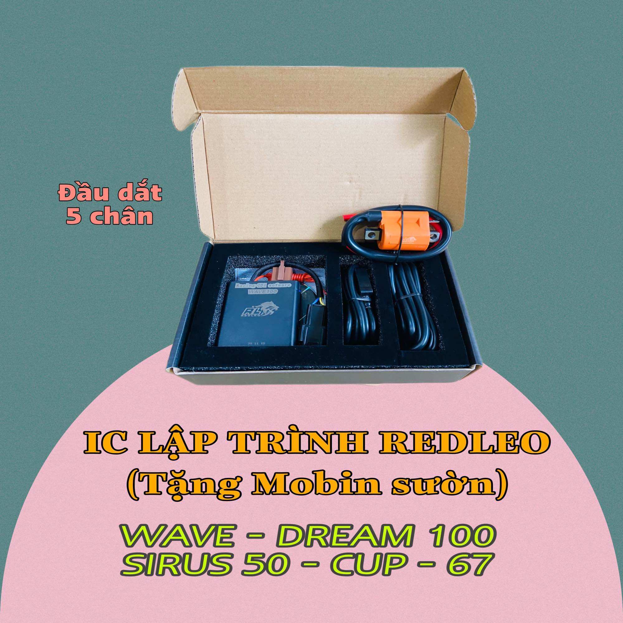 IC lập trình REDLEO độ dành cho WAVE/DREAM