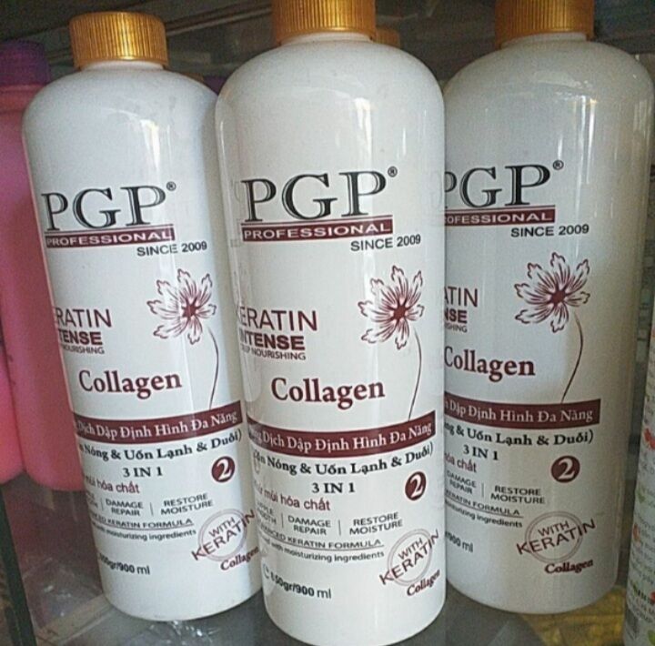Dùng dịch dập định hình đa năng 3in1 Karatin & Collagen 900ml