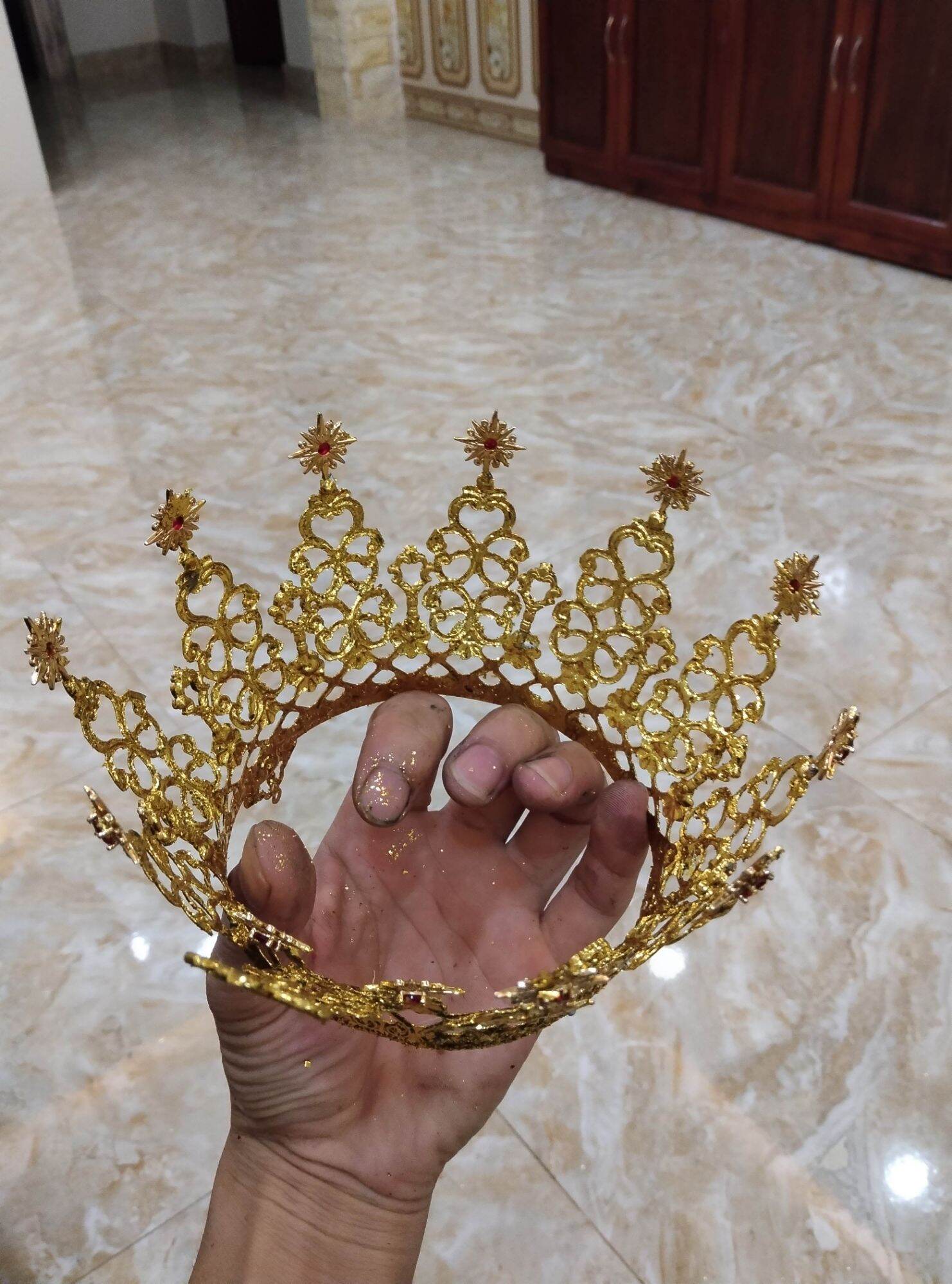 Vương miện Đức Mẹ dành cho tượng cao 80 cm