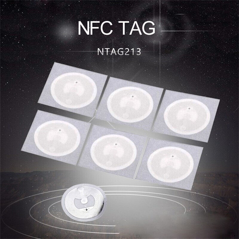 MIAOJIANHAN | Thẻ NFC Thông Minh Dán 10 Cái