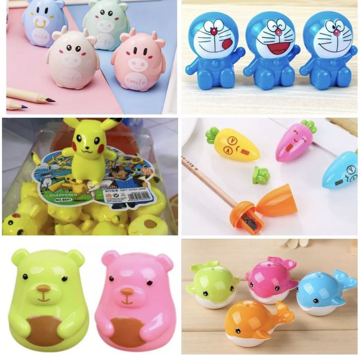 Combo 2 gọt bút chì (2 mẫu khác nhau) mẫu ngẫu nhiên
