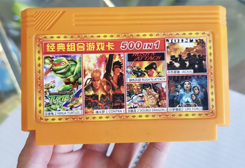 Băng 464 trò điện tử 4 nút mario ,ninja cứu mẹ, ăn nấm