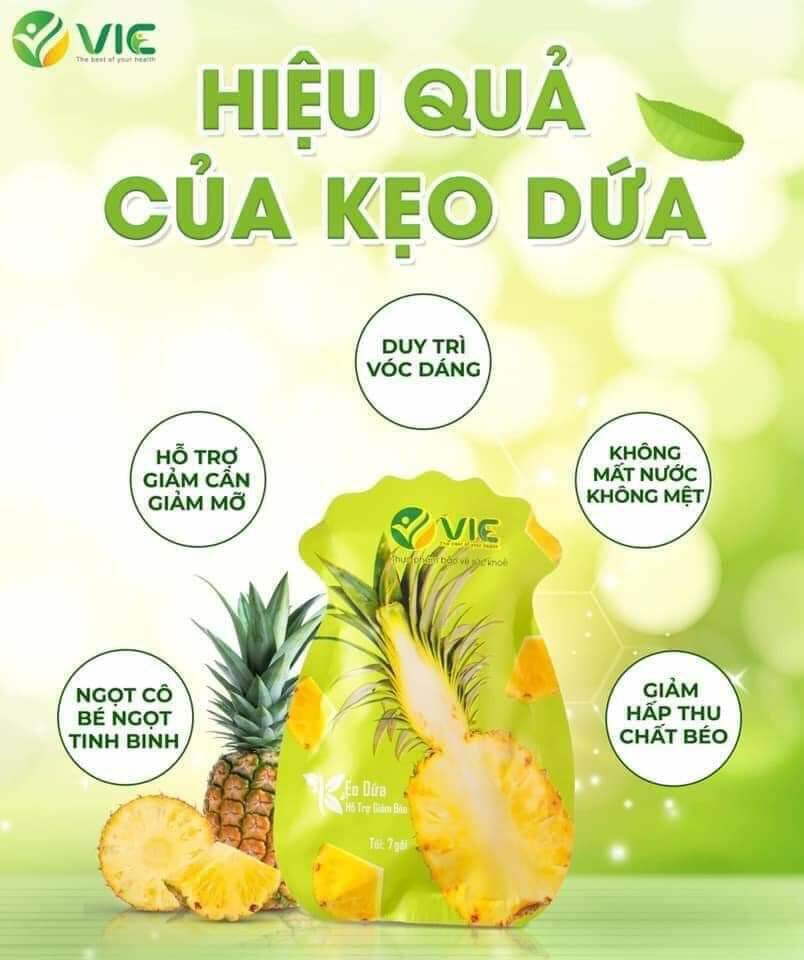 Kẹo dứa giảm cân vic