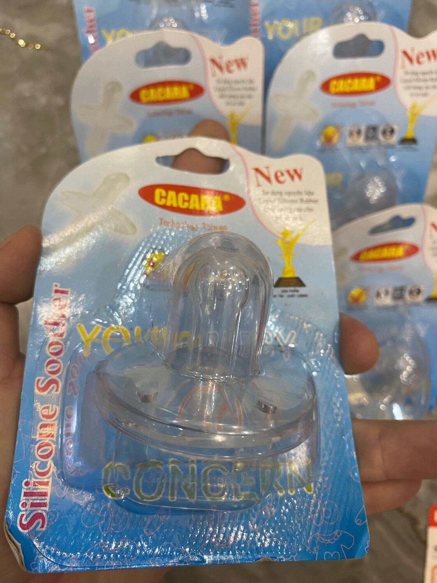 Núm ty ngậm Cacara cho bé siêu mềm