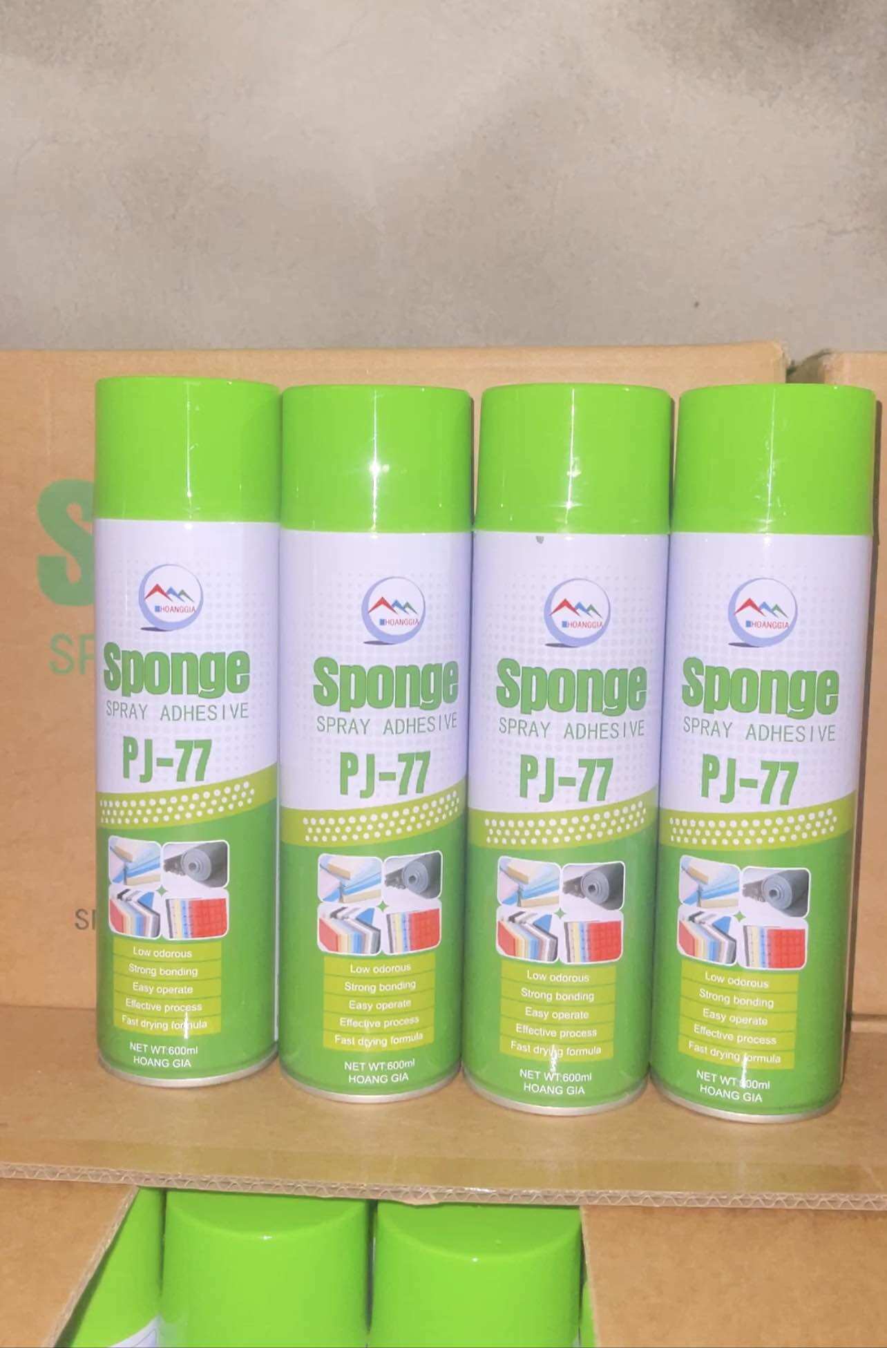 Keo xịt đa năng dán xốp pj77