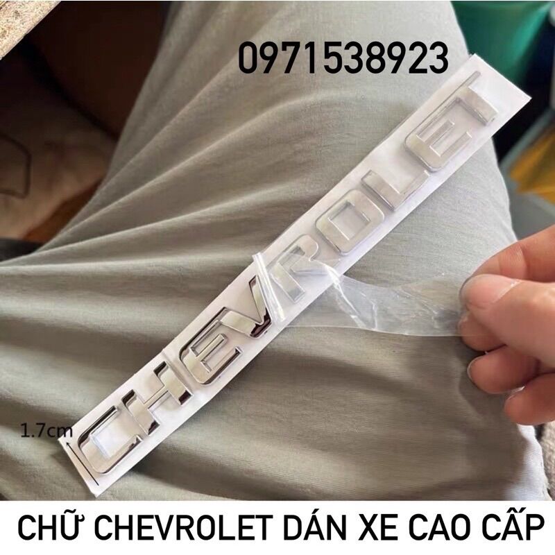 Logo chữ chevrolet cao cấp giá rẻ
