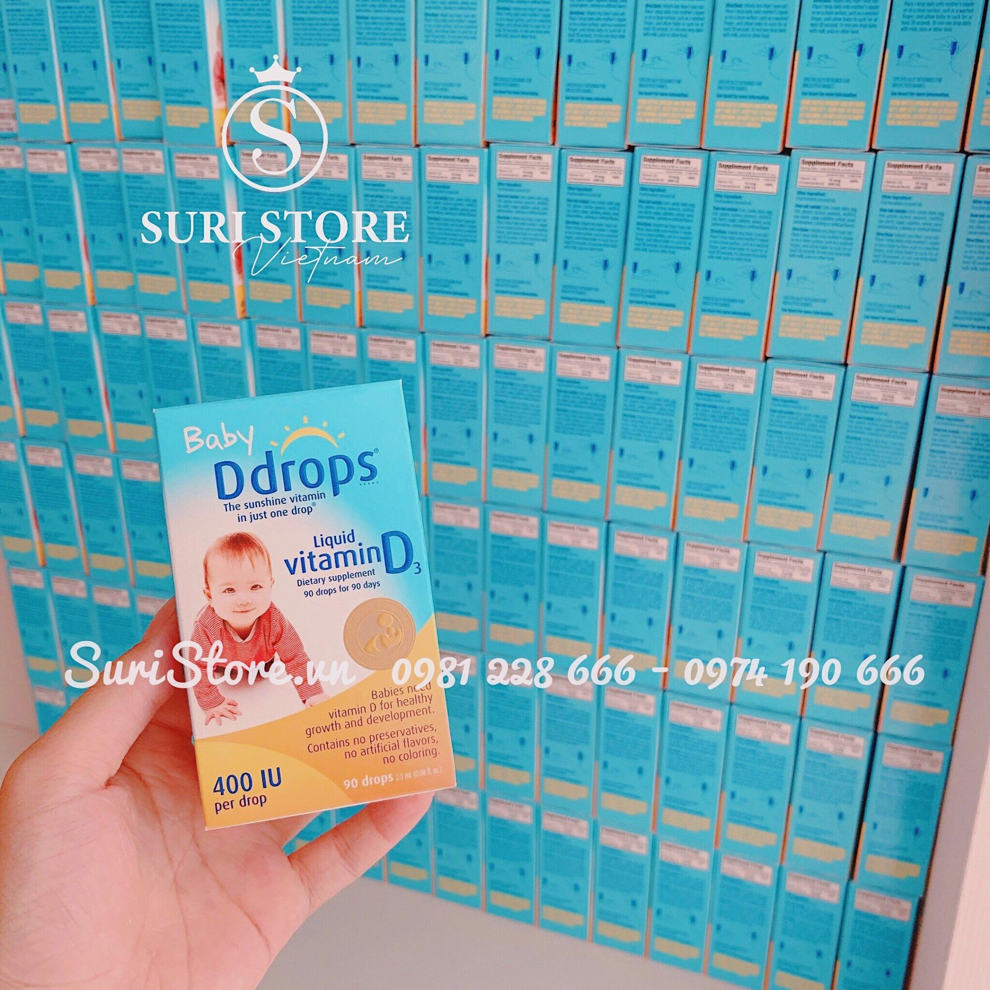 Vitamin d3 ddrops 400iu - 2,5ml