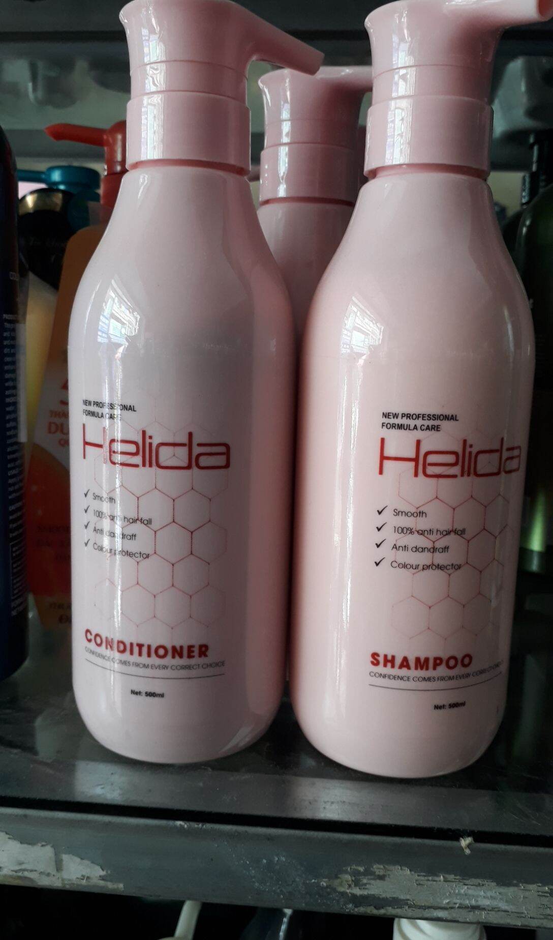 Bộ Dầu Gội Siêu Mềm Helida 500Ml
