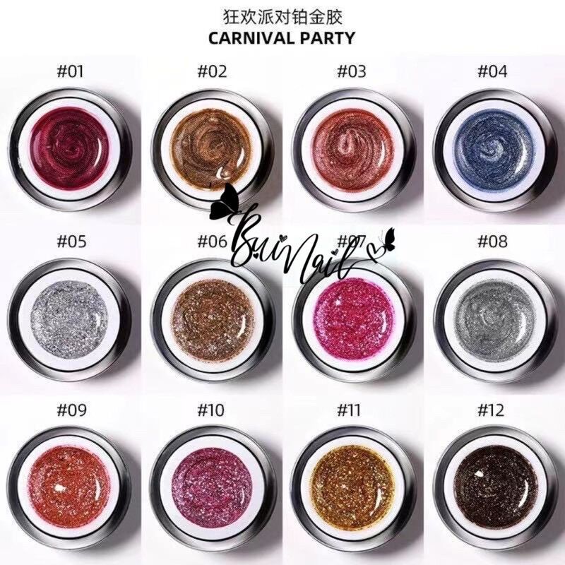 SET GEL VẼ NHŨ 12 MÀU