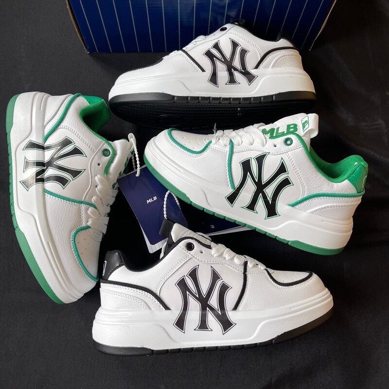 Giày Sneaker Nam,M.L.B mẫu mới đế cao 5 cm tôn dáng cực đẹp, đế cao su