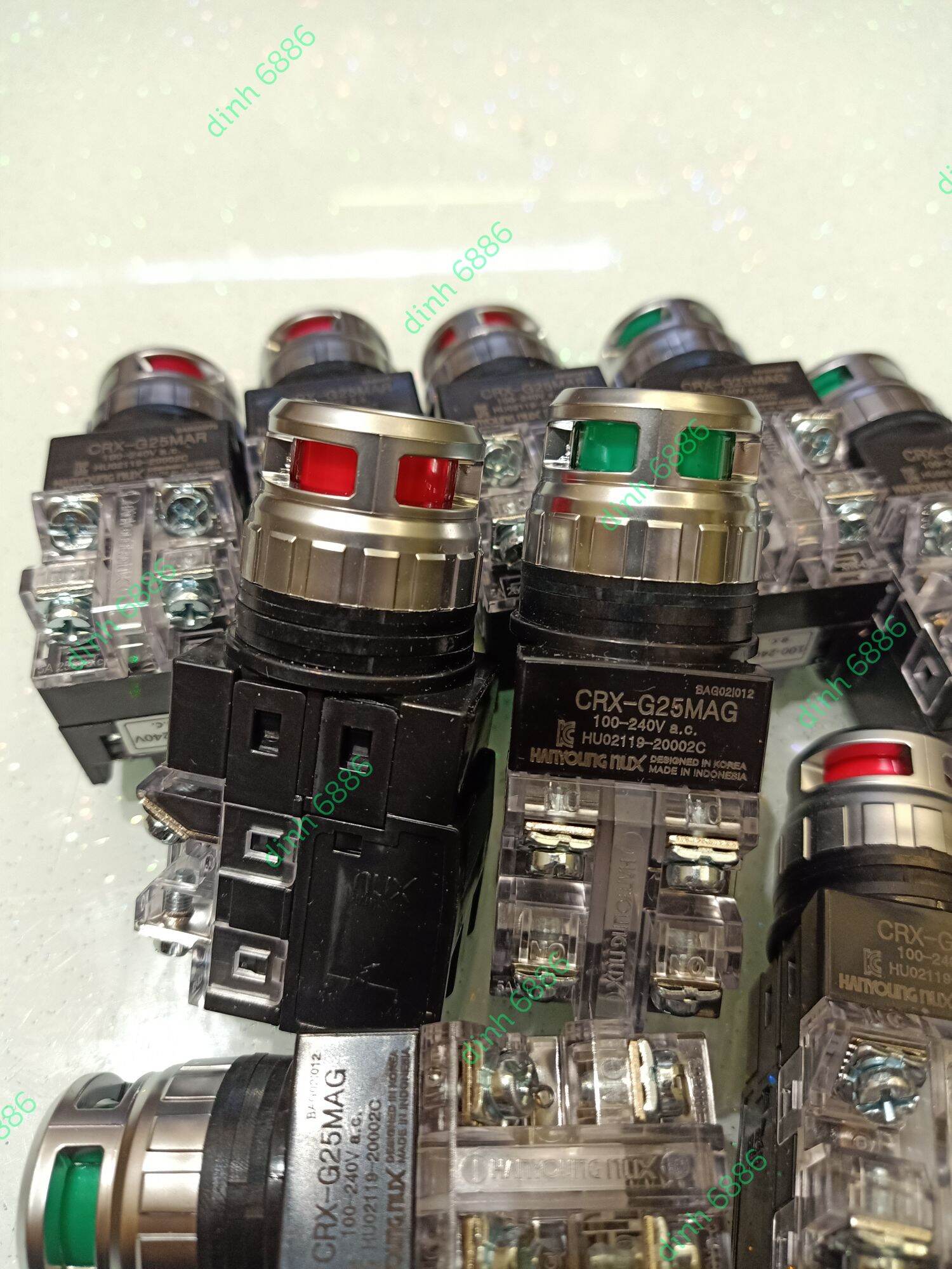 Nút nhấn có đèn CRX-G25