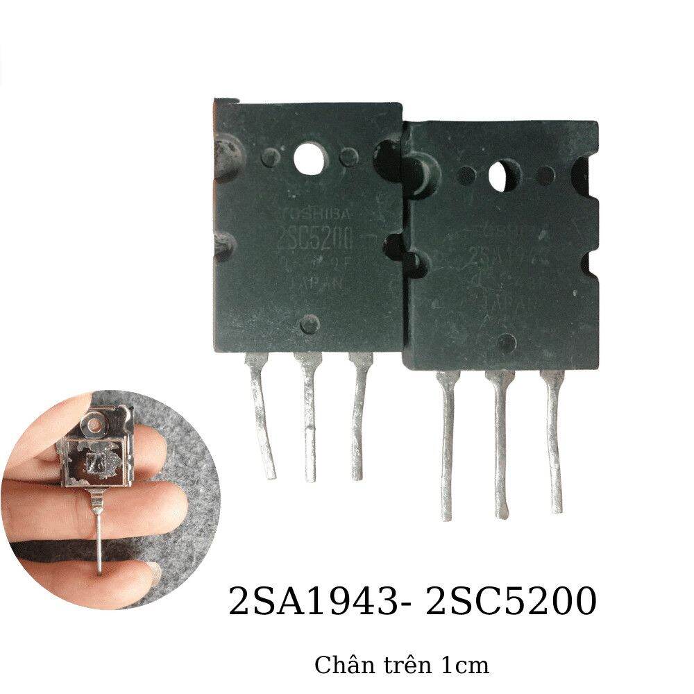 Cặp sò 2SA1943 và 2SC5200 tháo máy loại tốt