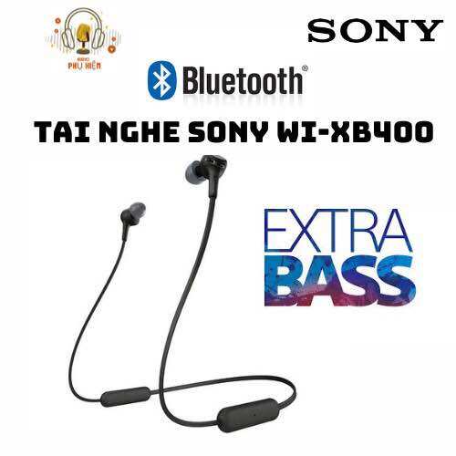 Tai nghe ep bluetooth sony wi-xb400 - hàng chính hãng