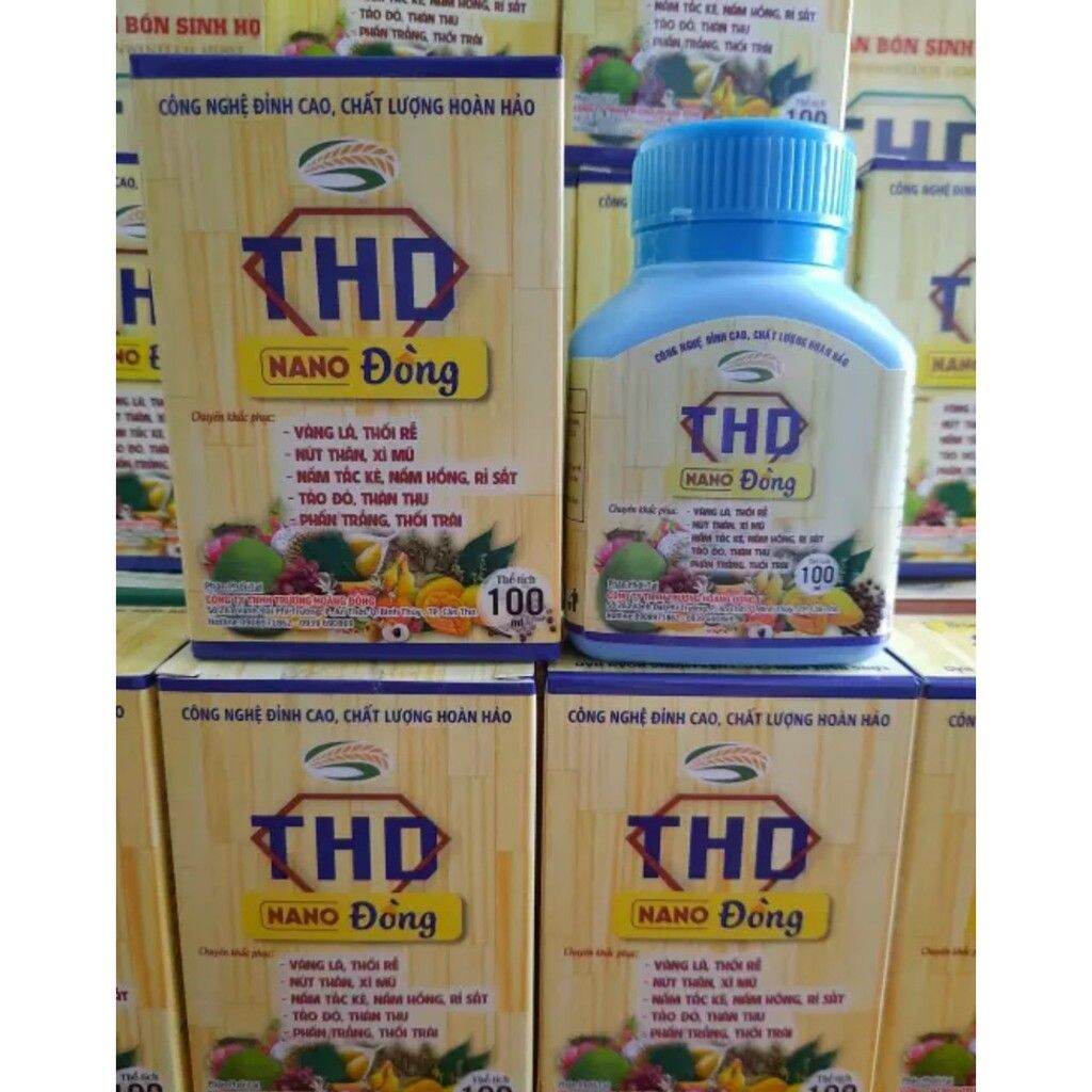 Phân bón sinh học thd - nano đồng