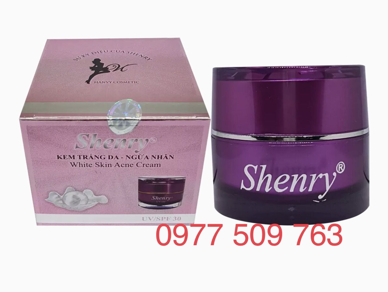 Kem SHENRY Dưỡng Trắng Da Ngừa Nhăn Ngừa Lão Hóa Da 20gr