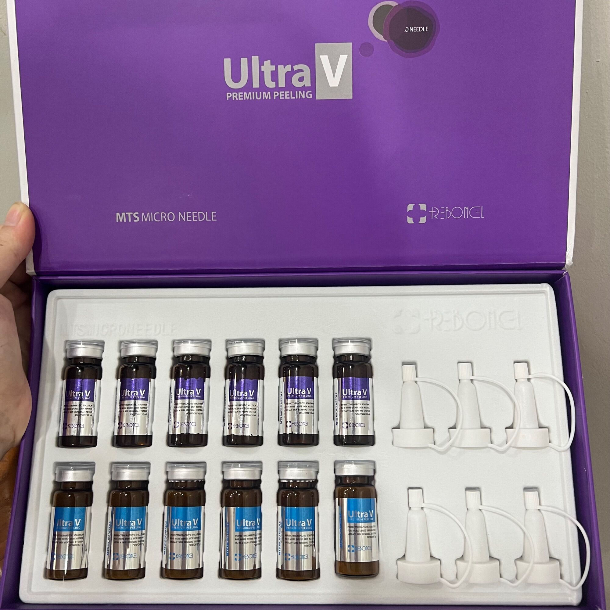 [CHÍNH HÃNG] [ẢNH THẬT] Vi kim tảo biển Ultra V Hàn Quốc