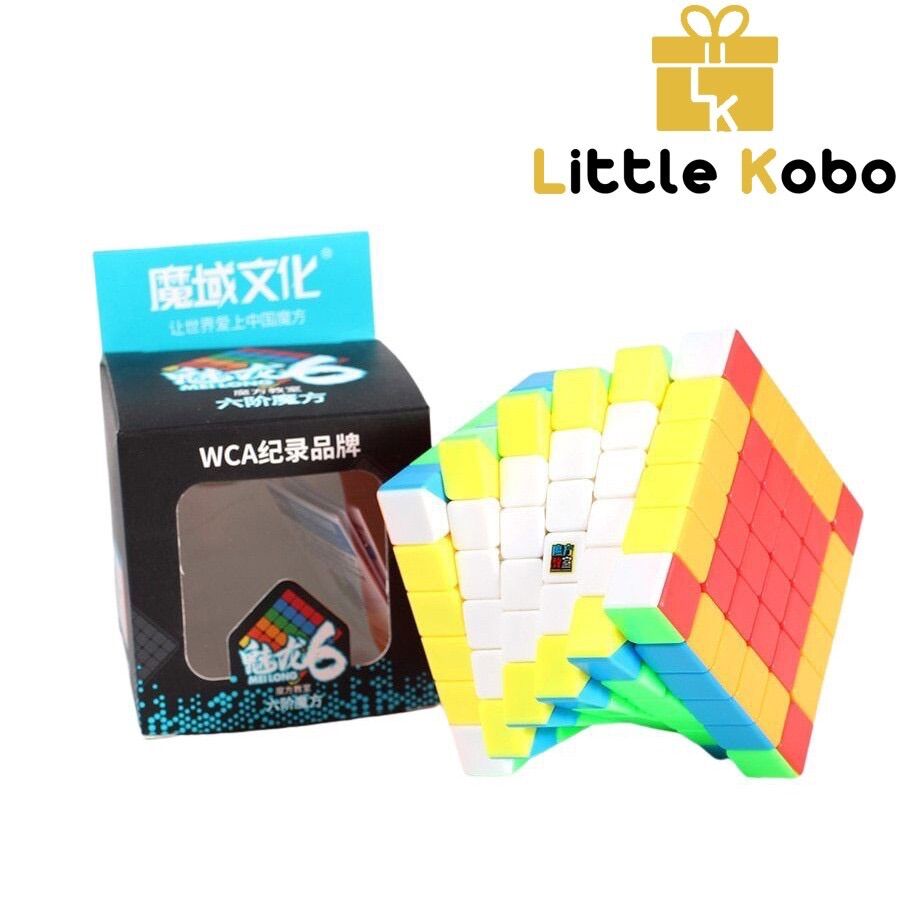 [HCM]Rubik 6x6 Stickerless MoYu MeiLong MFJS Rubik 6 Tầng