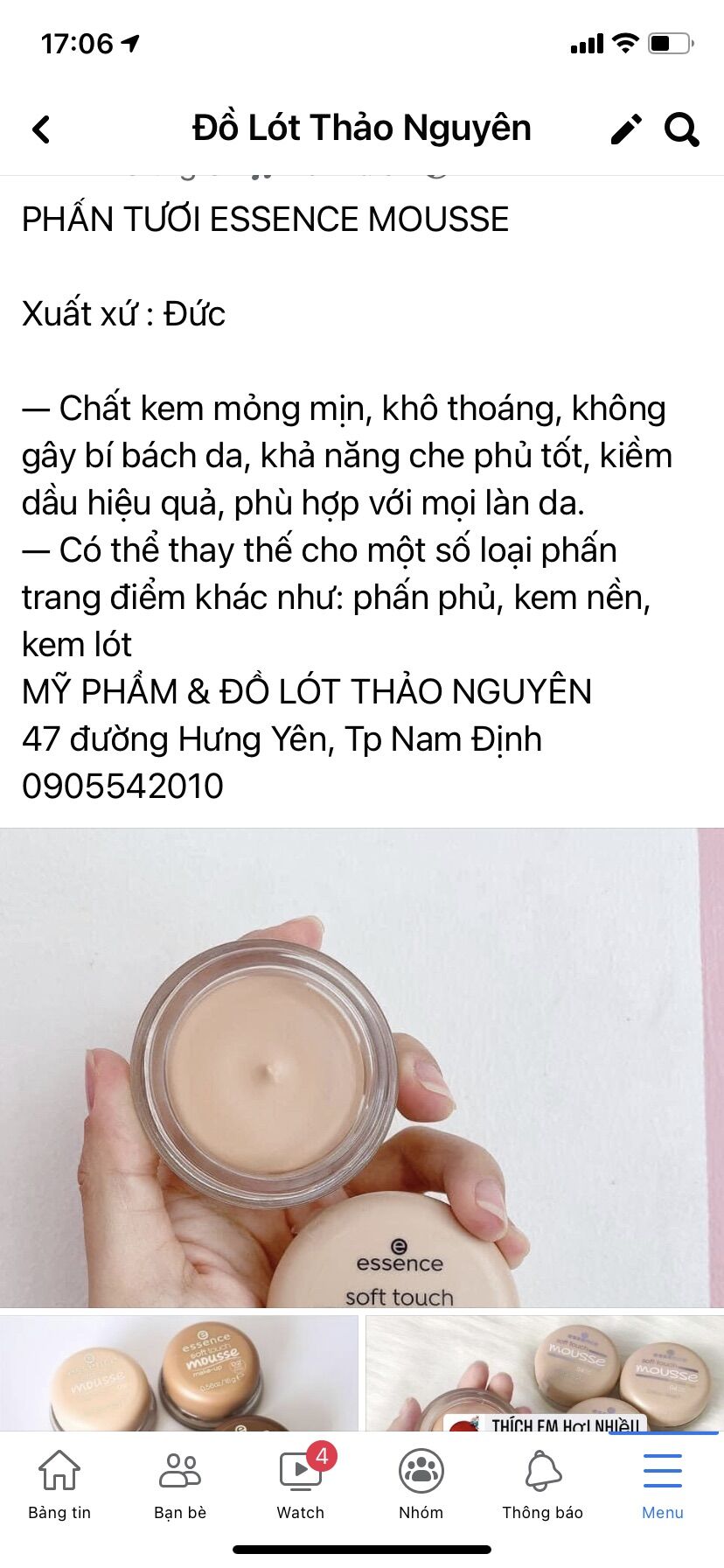 Phấn tươi của Đức