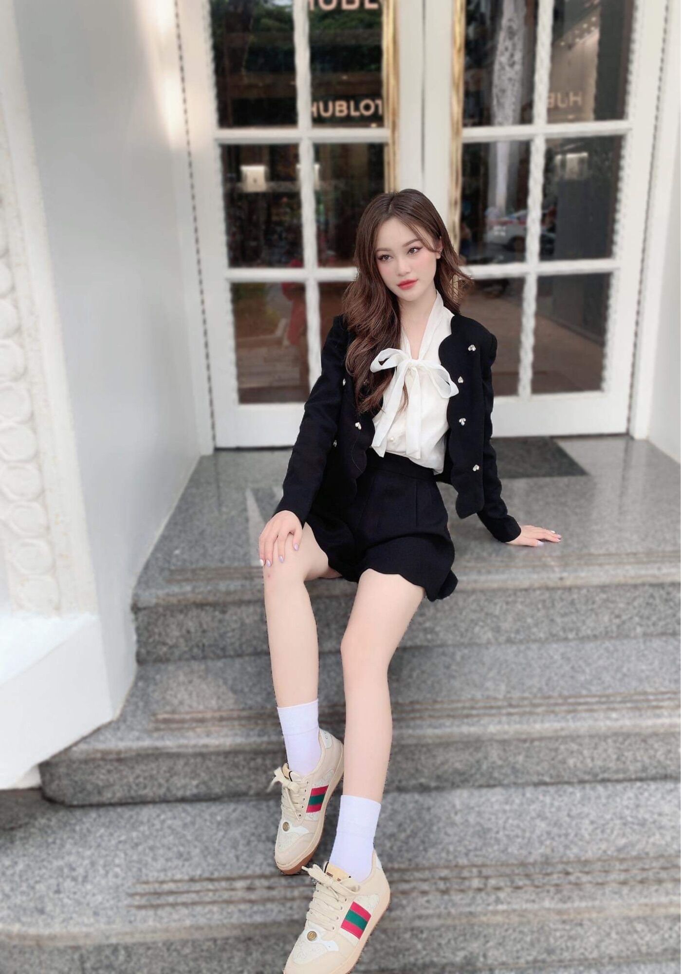 Quần lượn sóng Elise (Áo Jacket Elise có bán rời)