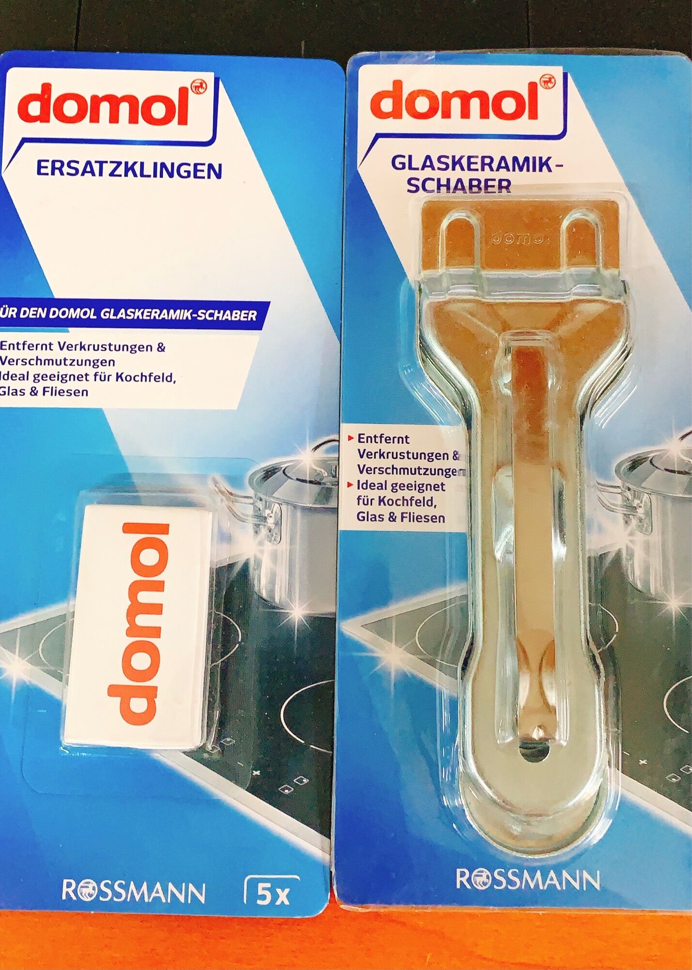 Dao vệ sinh bếp từ Domol (Hàng nội địa Đức)