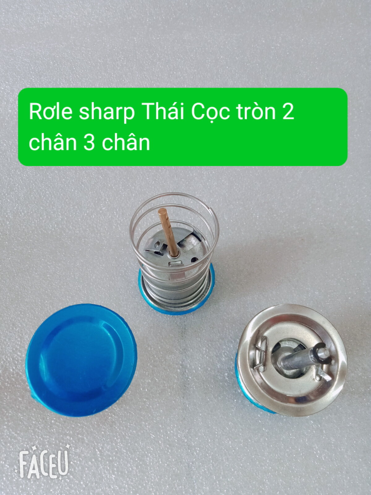 Rơle nồi cơm điện sharp thái cọc tròn 2 chân 3 chân, cọc dẹp 2 chân