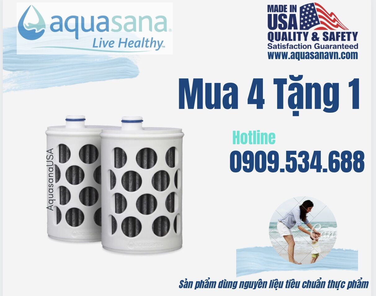 Hmts group lõi lọc bình đựng nước cá nhân - aquasana usa - made in usa