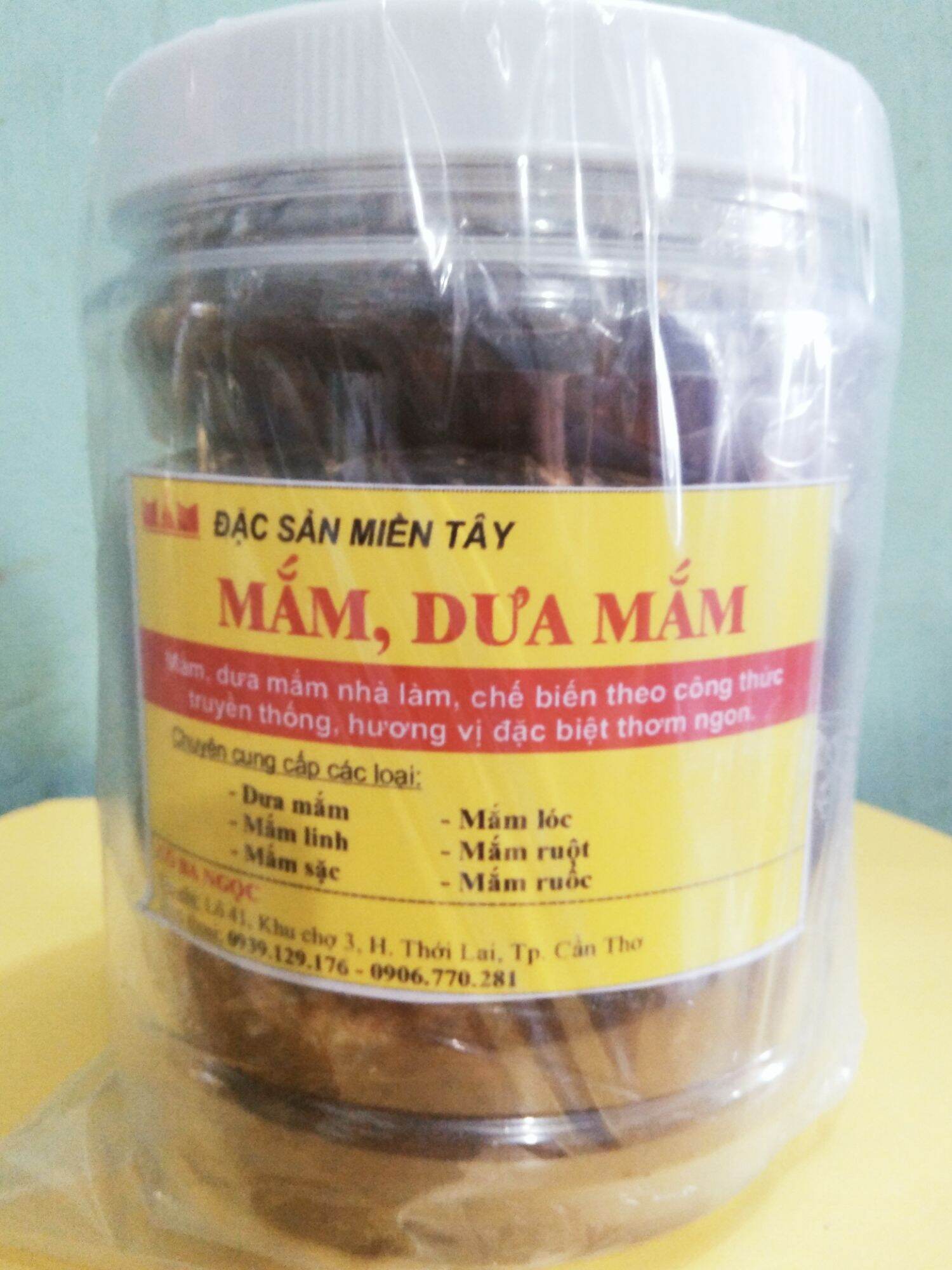 Mắm lóc NHÀ LÀM (Mắm ngon Cô Ba Ngọc) 1kg/keo