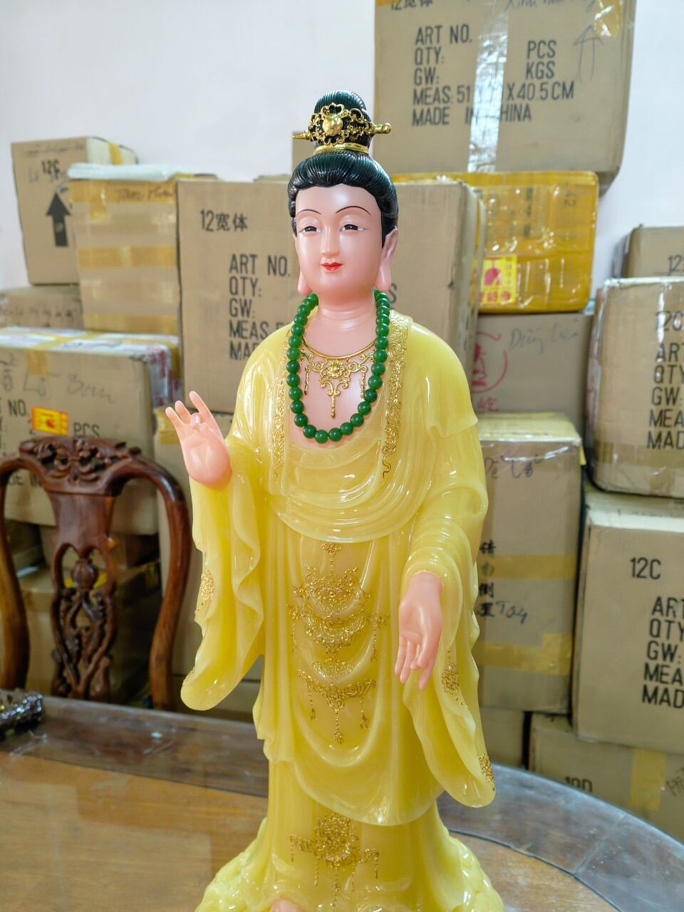 Tượng Mẹ Diêu Trì Địa Mẫu cao 70cm