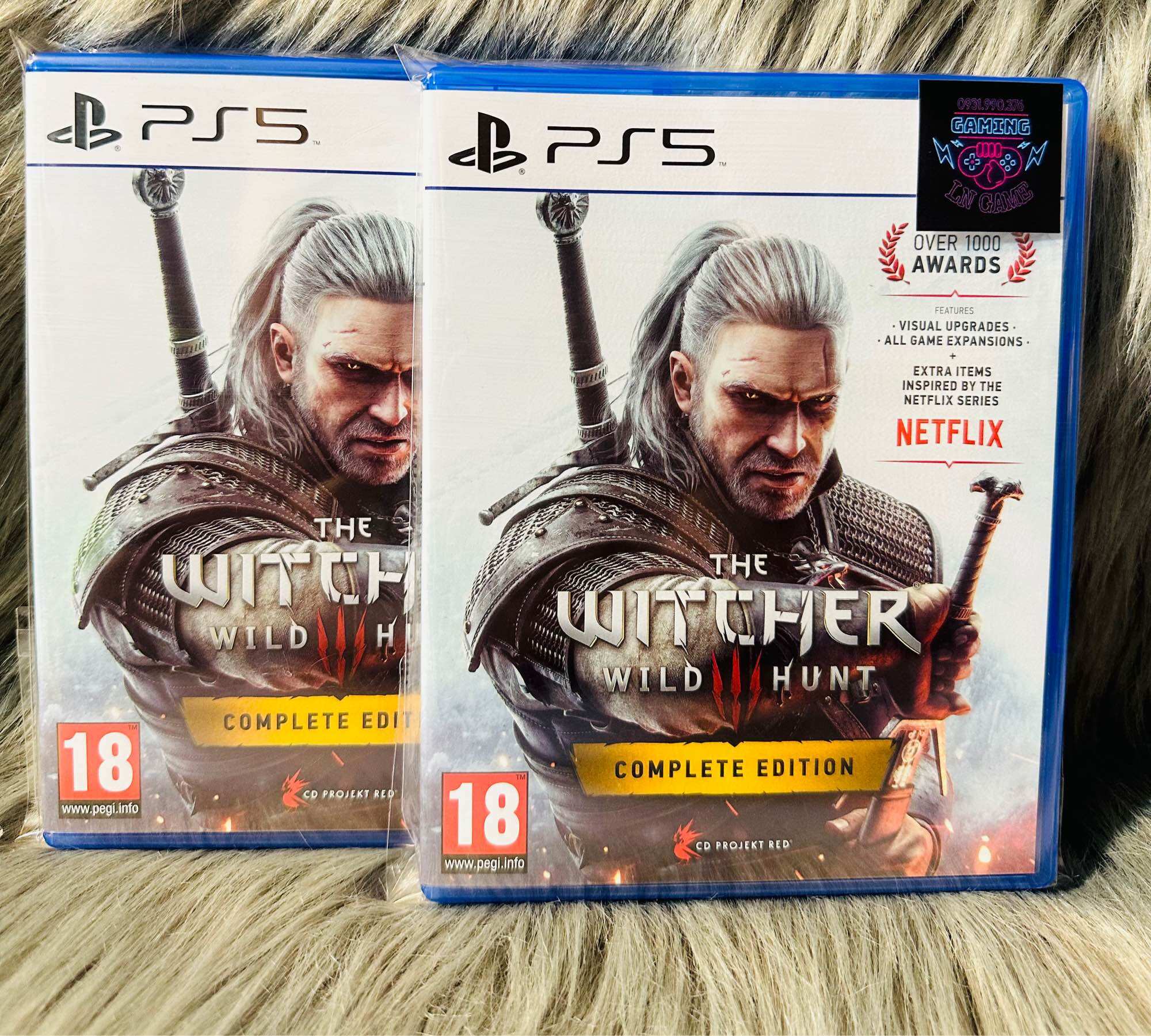 Đĩa Game PS5 : The Witcher 3: Wild Hunt Complete
