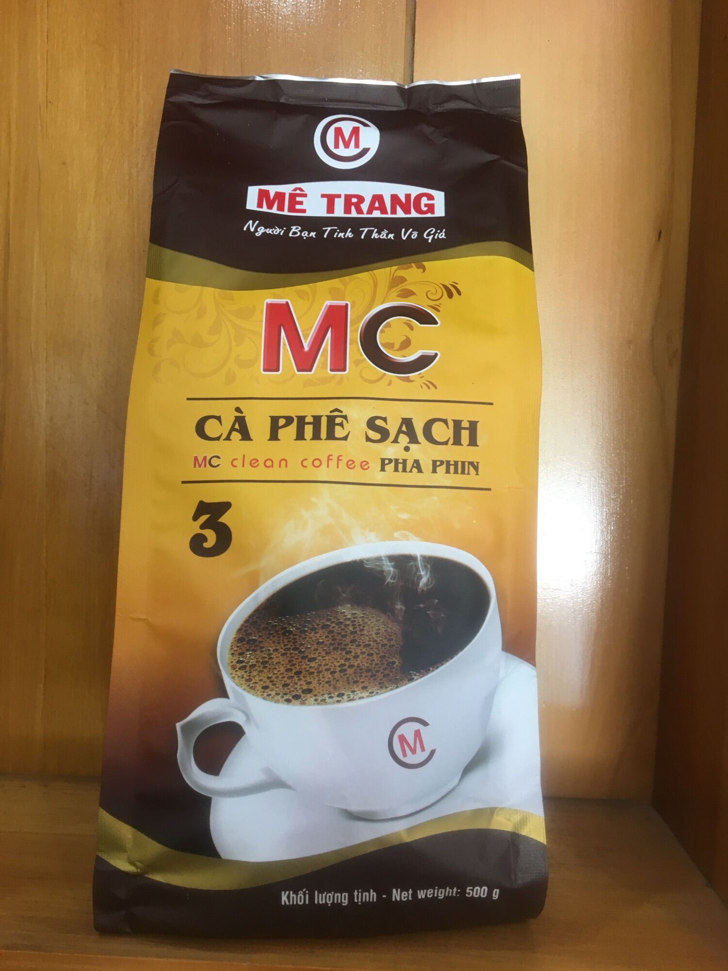 Cà phê bột pha phin mc3 mê trang 500g.