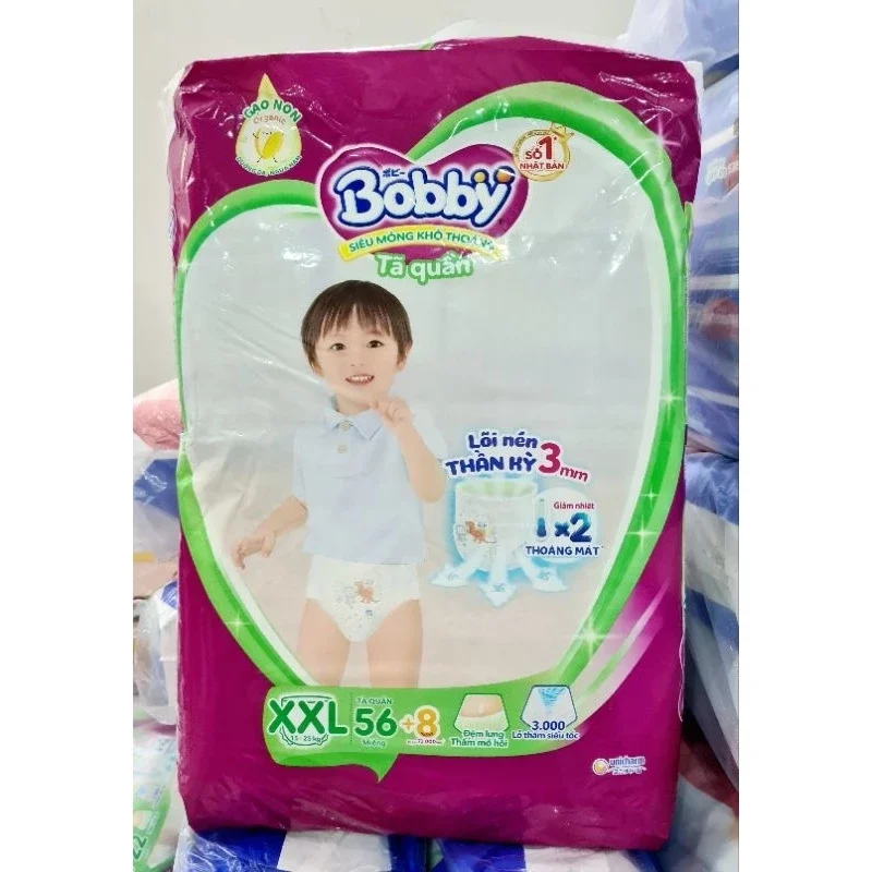 Tả Bobby quần XXXL-22 miếng (hàng tặng)