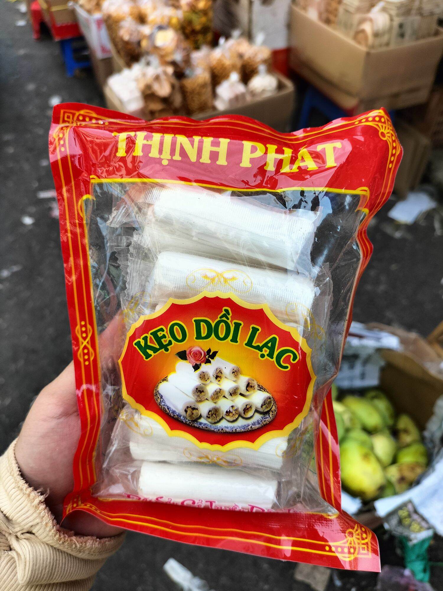 KẸO DỒI LẠC THỊNH PHÁT 130G